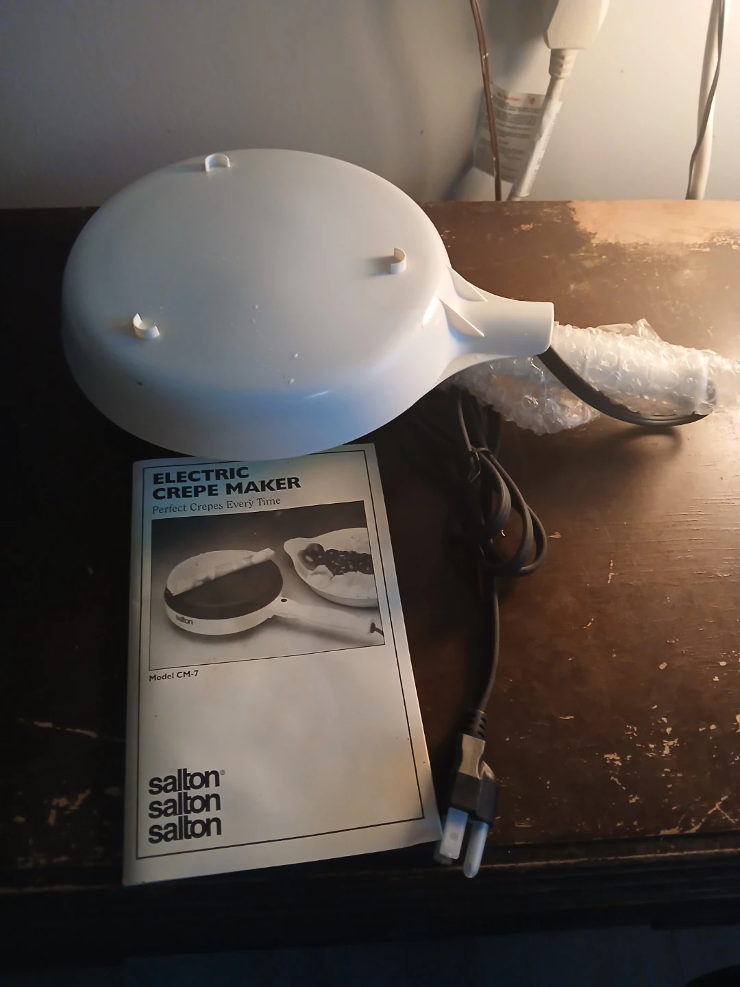 Salton Electric Crepe Maker CM-7