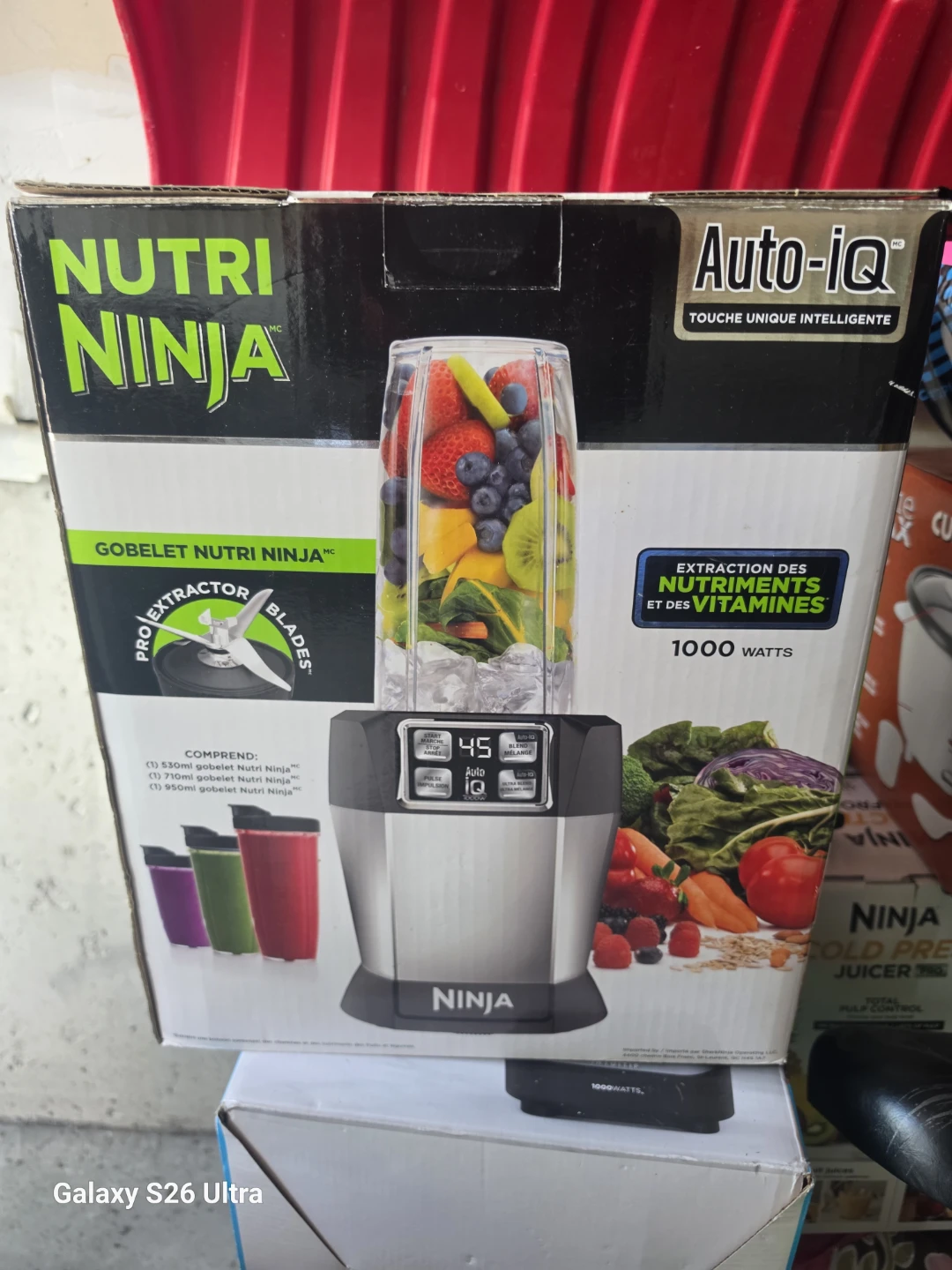 Nutri Ninga juice maker