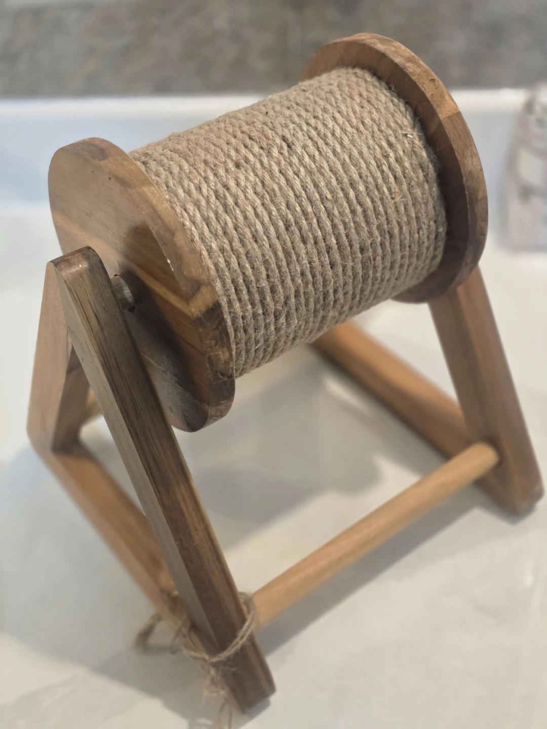 Wooden Cat Scratcher Toy