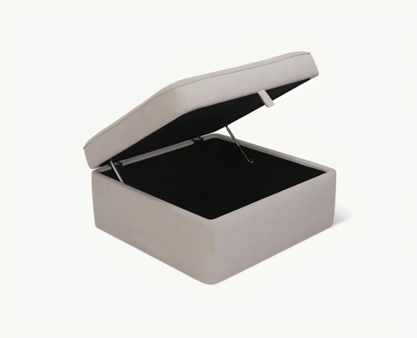 Sundays Pod Storage Ottoman - Small, Latte - photo 2