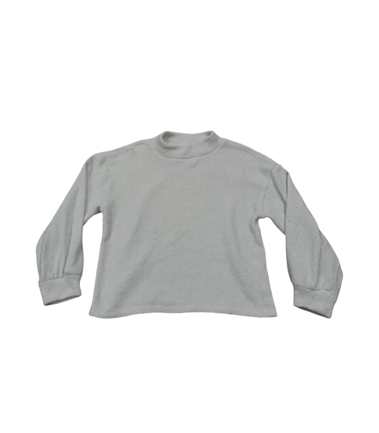 Old Navy Youth Large Cream Mock Neck Sweater - photo 2