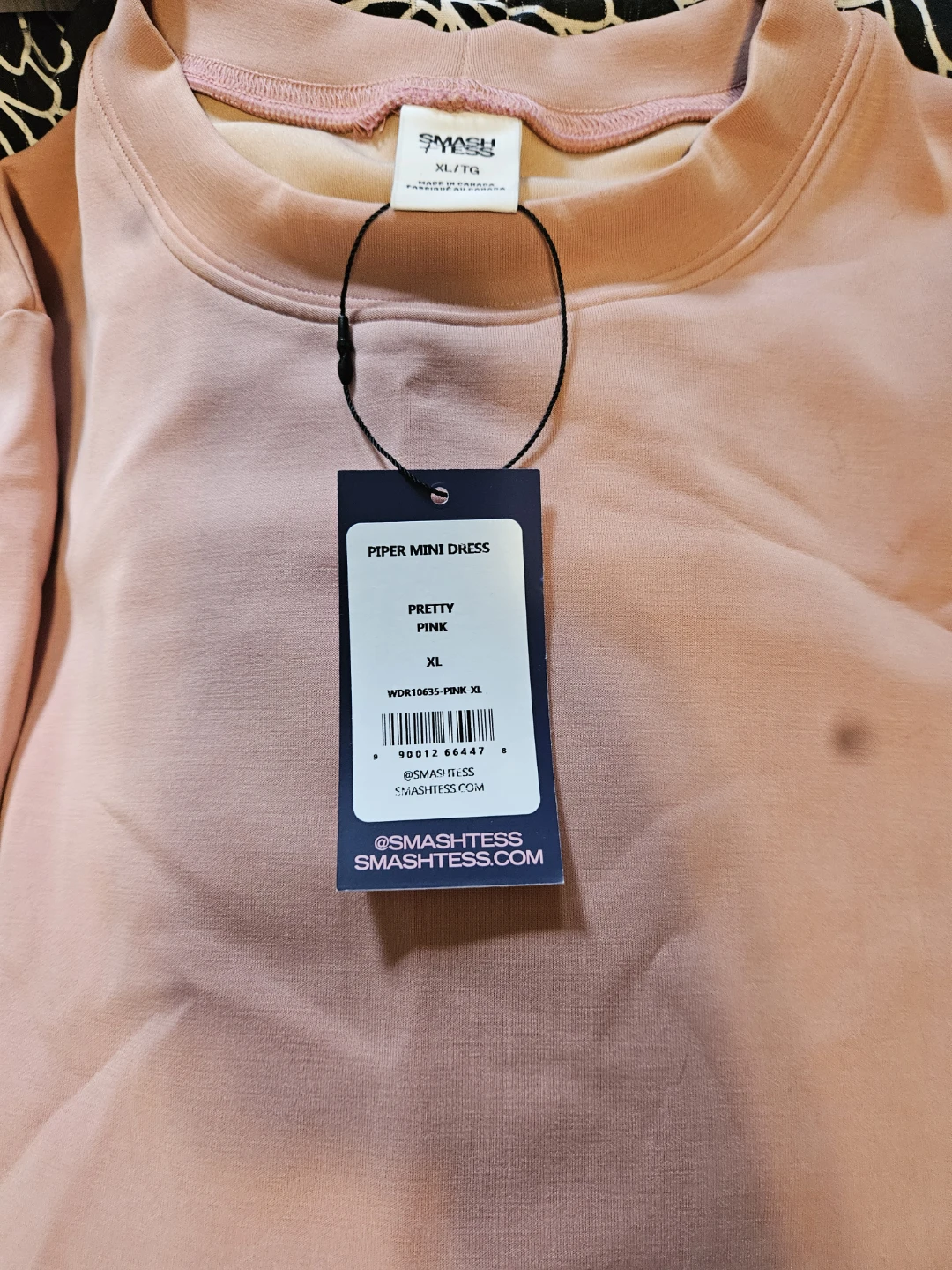 Smash + Tess Piper Mini Dress - Pink - XL - photo 2