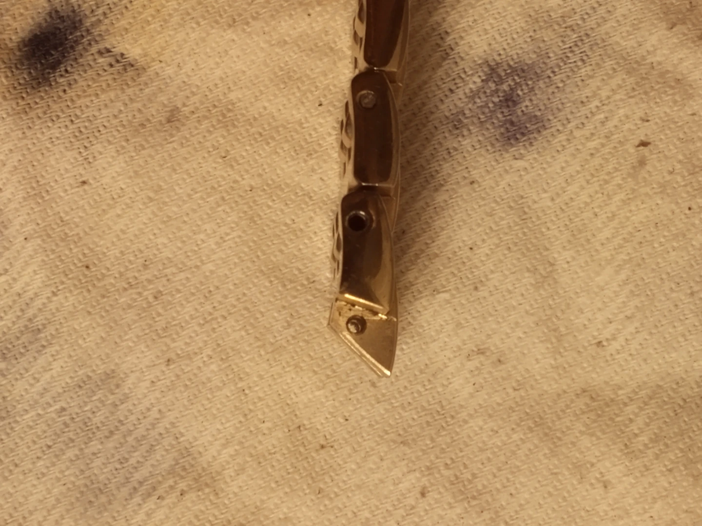 Bulova Stainless Steel Gold Tone Bracelet - photo 3
