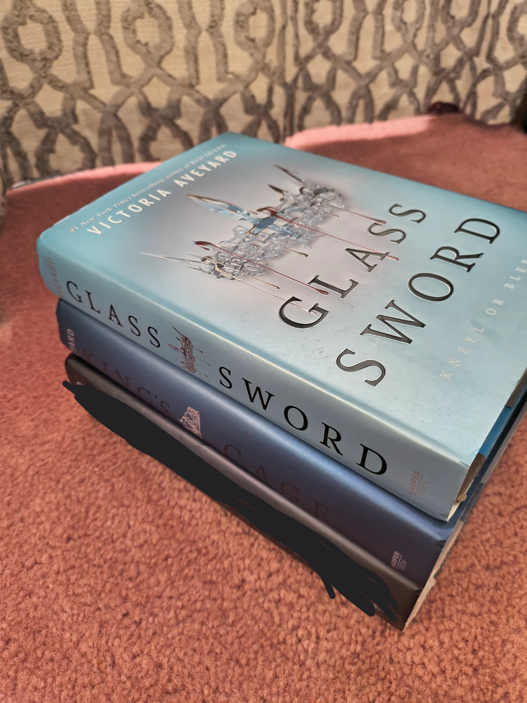 Glass Sword and Kings Cage by Victoria Aveyard