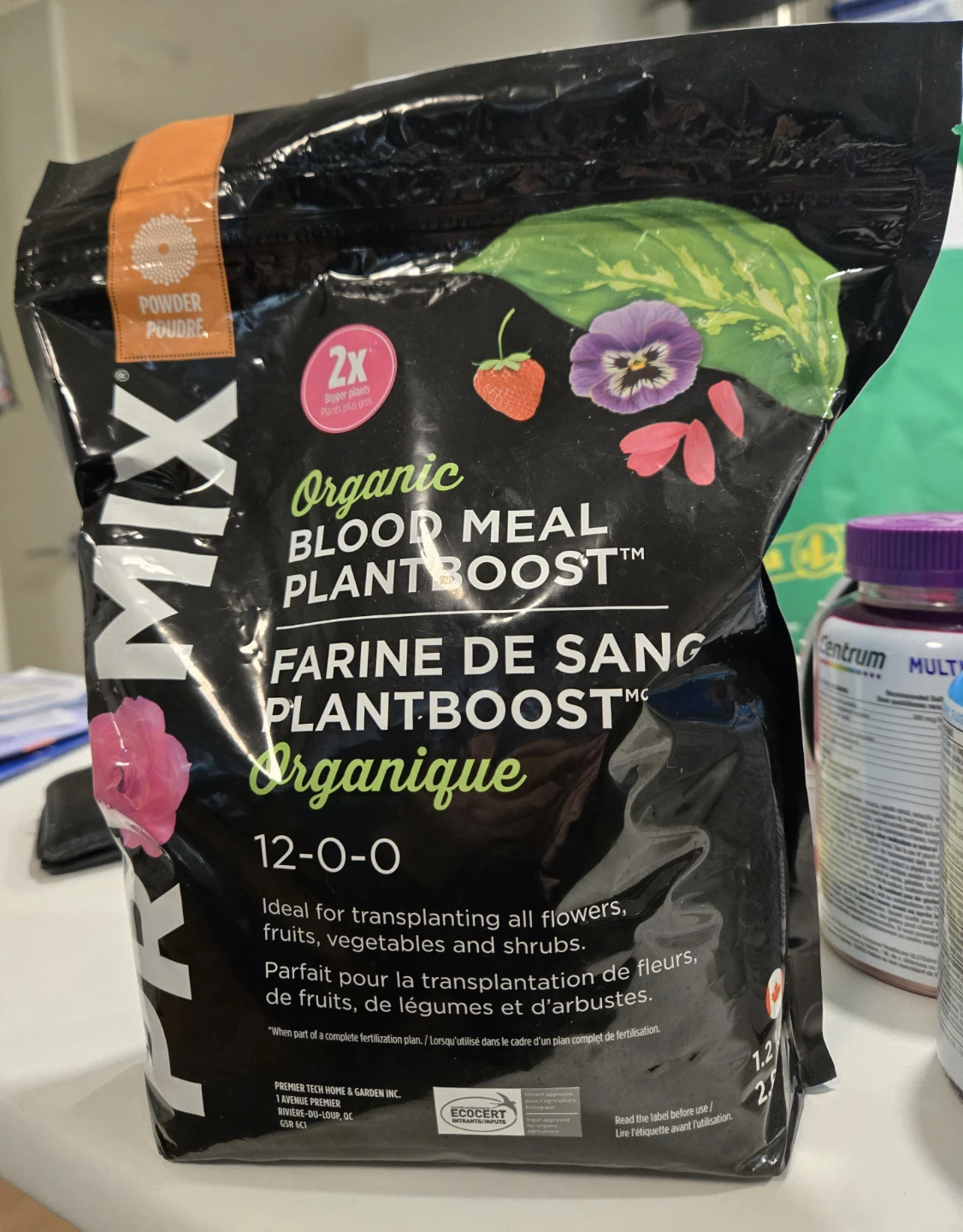 Premier Tech MIX Organic Blood Meal Plantboost 12-0-0