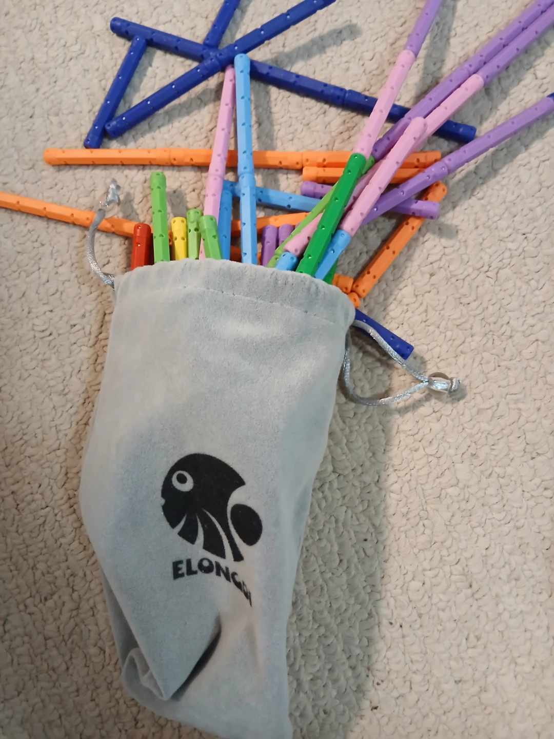 ELONGDI Magnetic Sticks and Steel Balls Set - photo 2