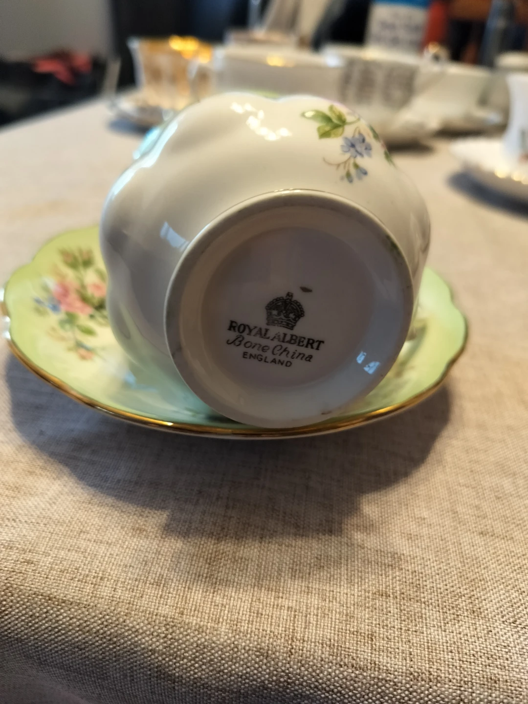 Royal Albert Bone China Teacup and Saucer Set