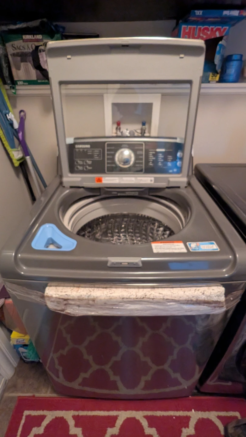 Samsung Top Load Clothes Washer WA5451ANP/XA - photo 3