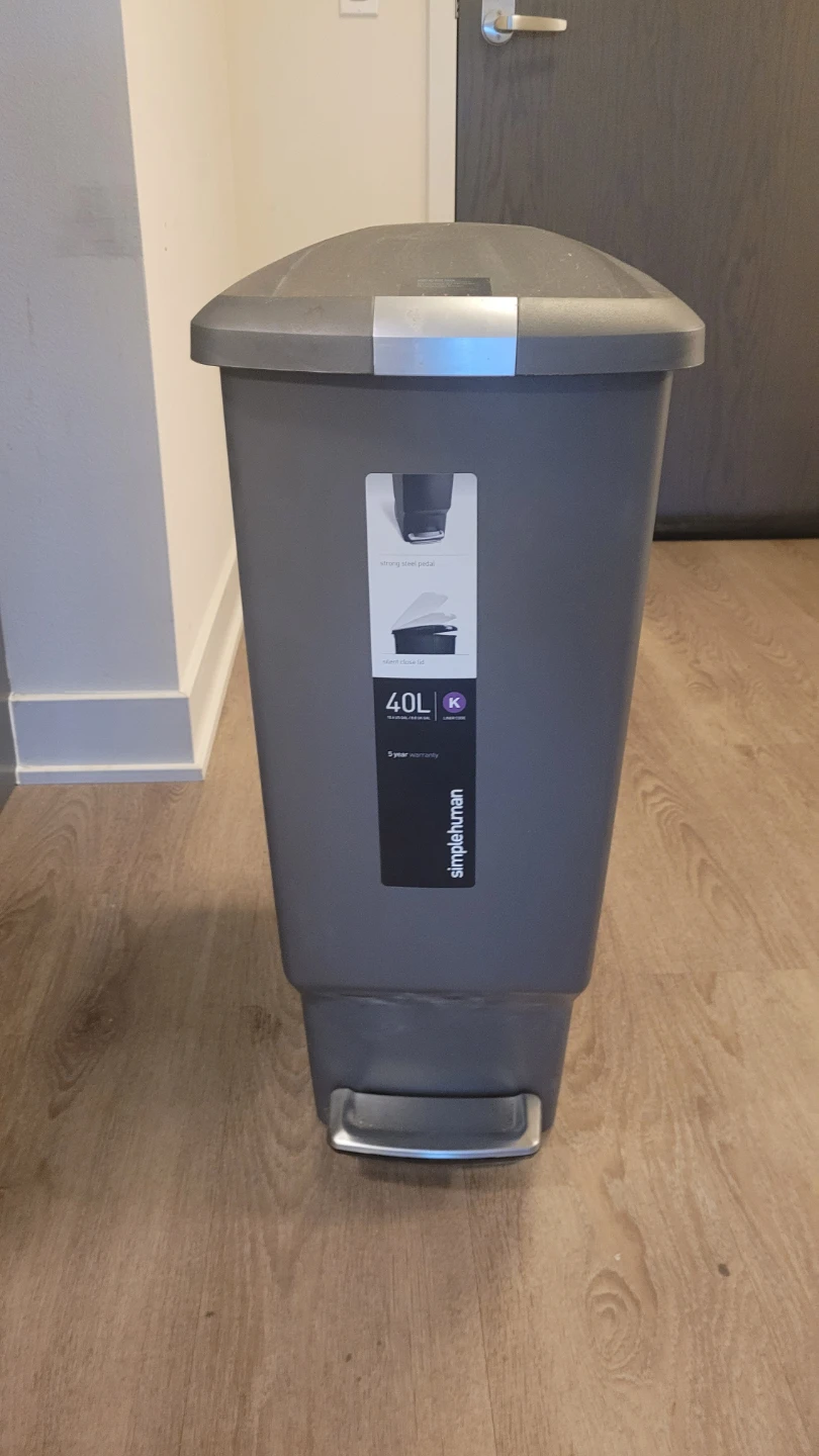 simplehuman 40L Pedal Trash Can