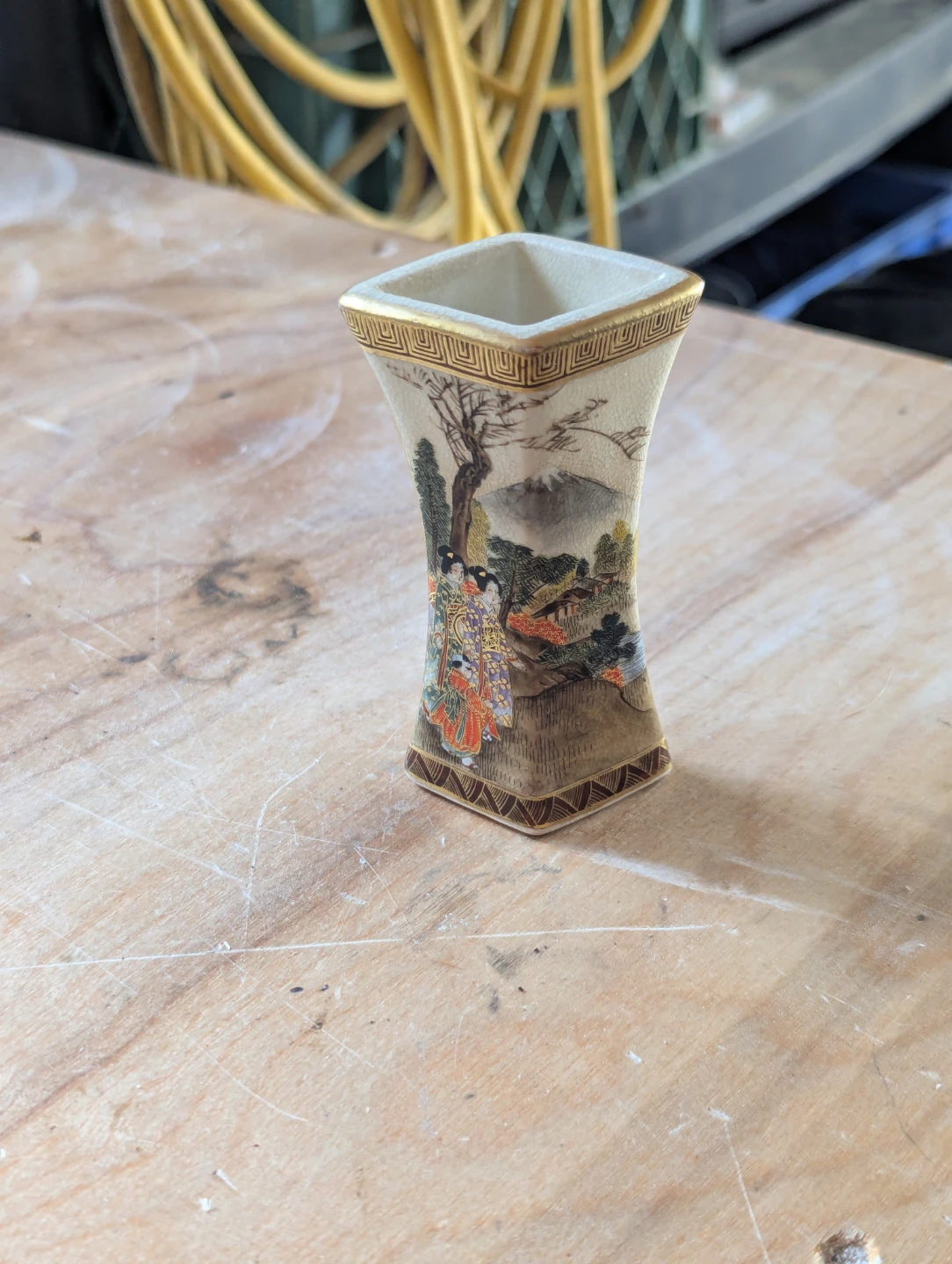 Oriental 3.5" Vase