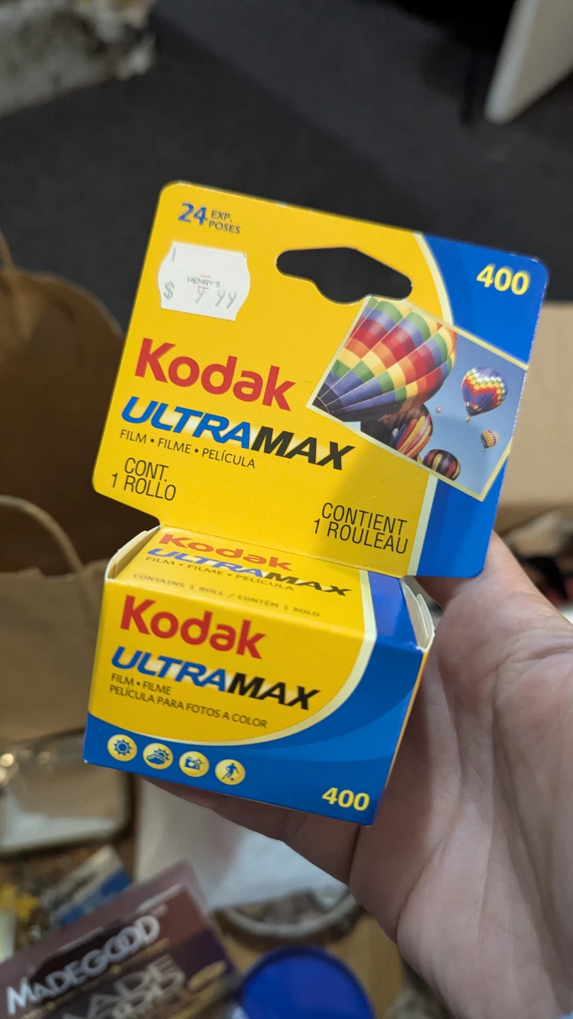 EXPIRED Kodak Ultramax 400 Film