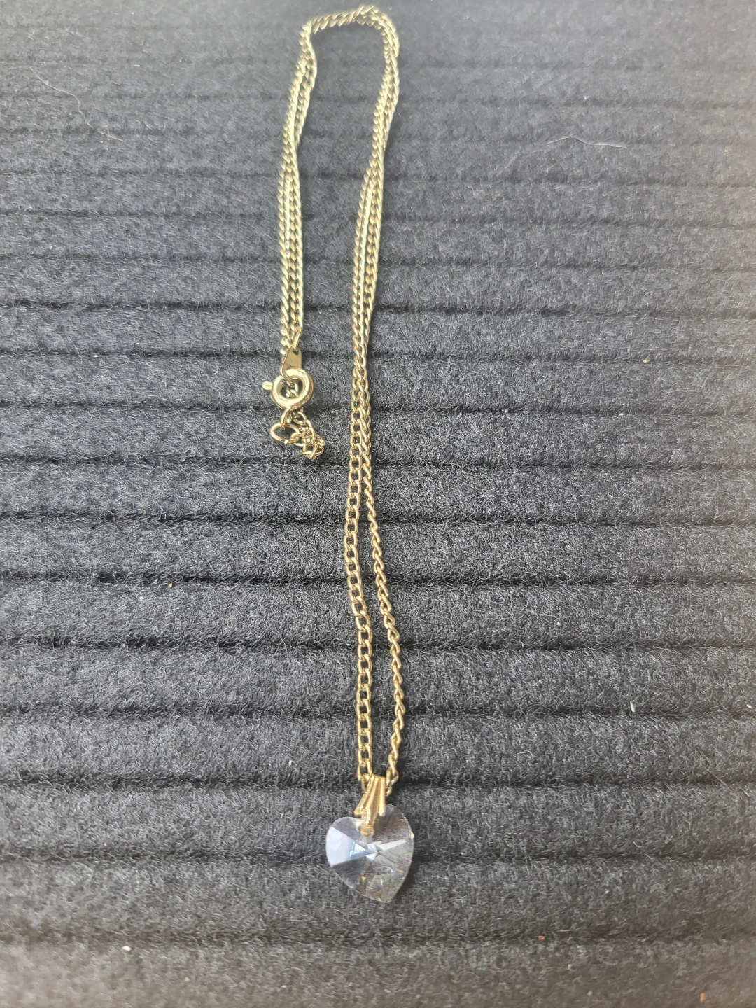 Gold Tone Heart Pendant Necklace - photo 4