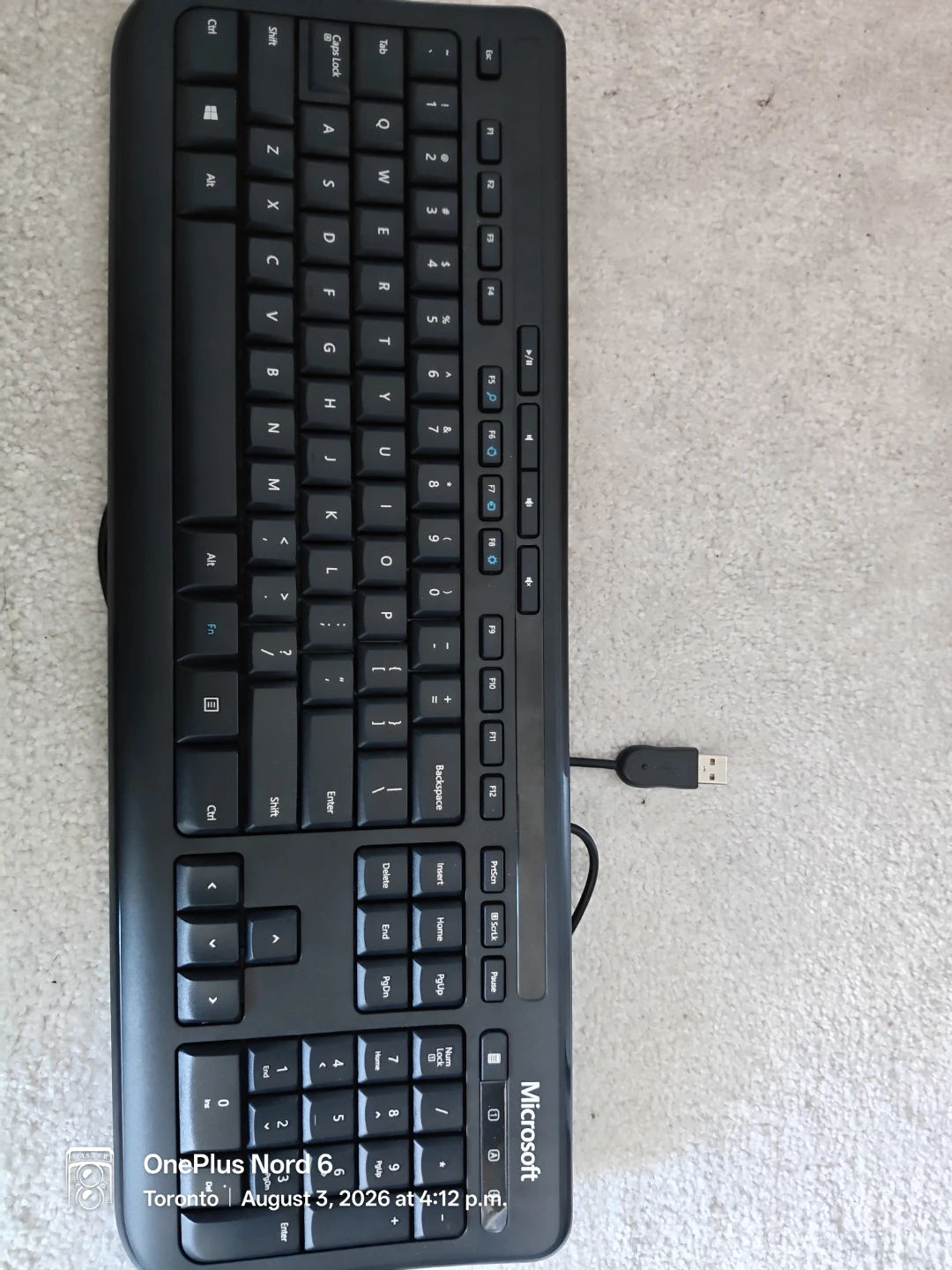 Microsoft Wired Keyboard and Dell USB Mouse - photo 4