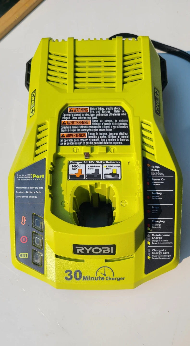 New RYOBI P117 Battery Charger - photo 2