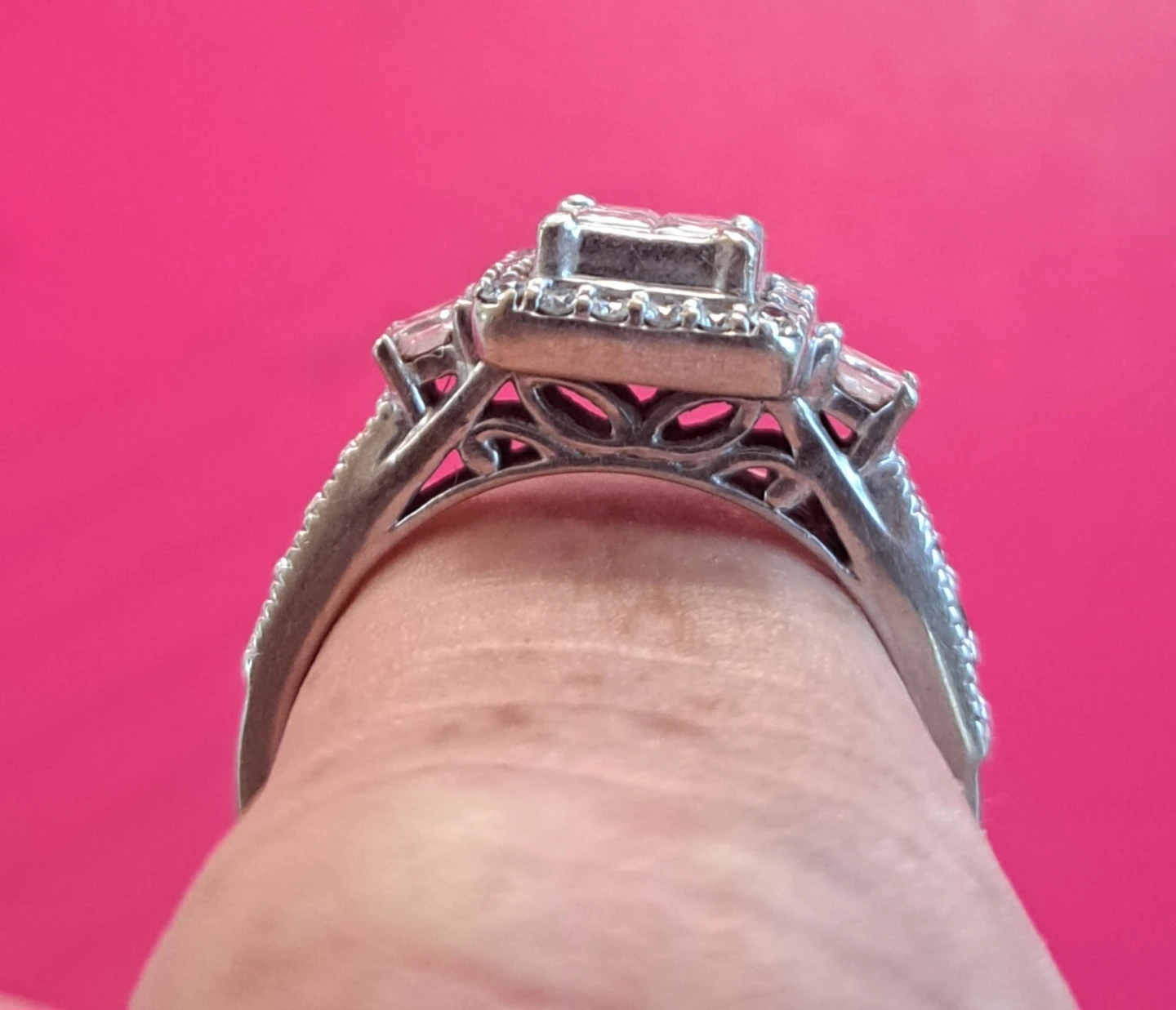 Princess Diamond Engagement Ring - photo 2