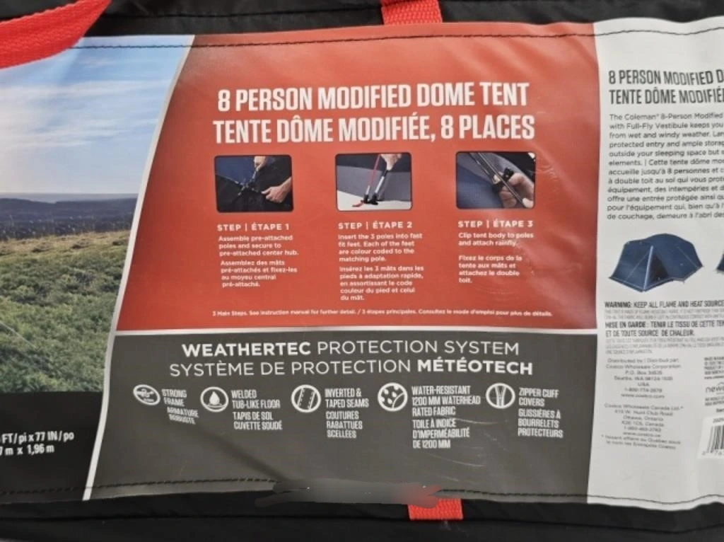 Coleman 8-Person Modified Dome Tent - photo 4