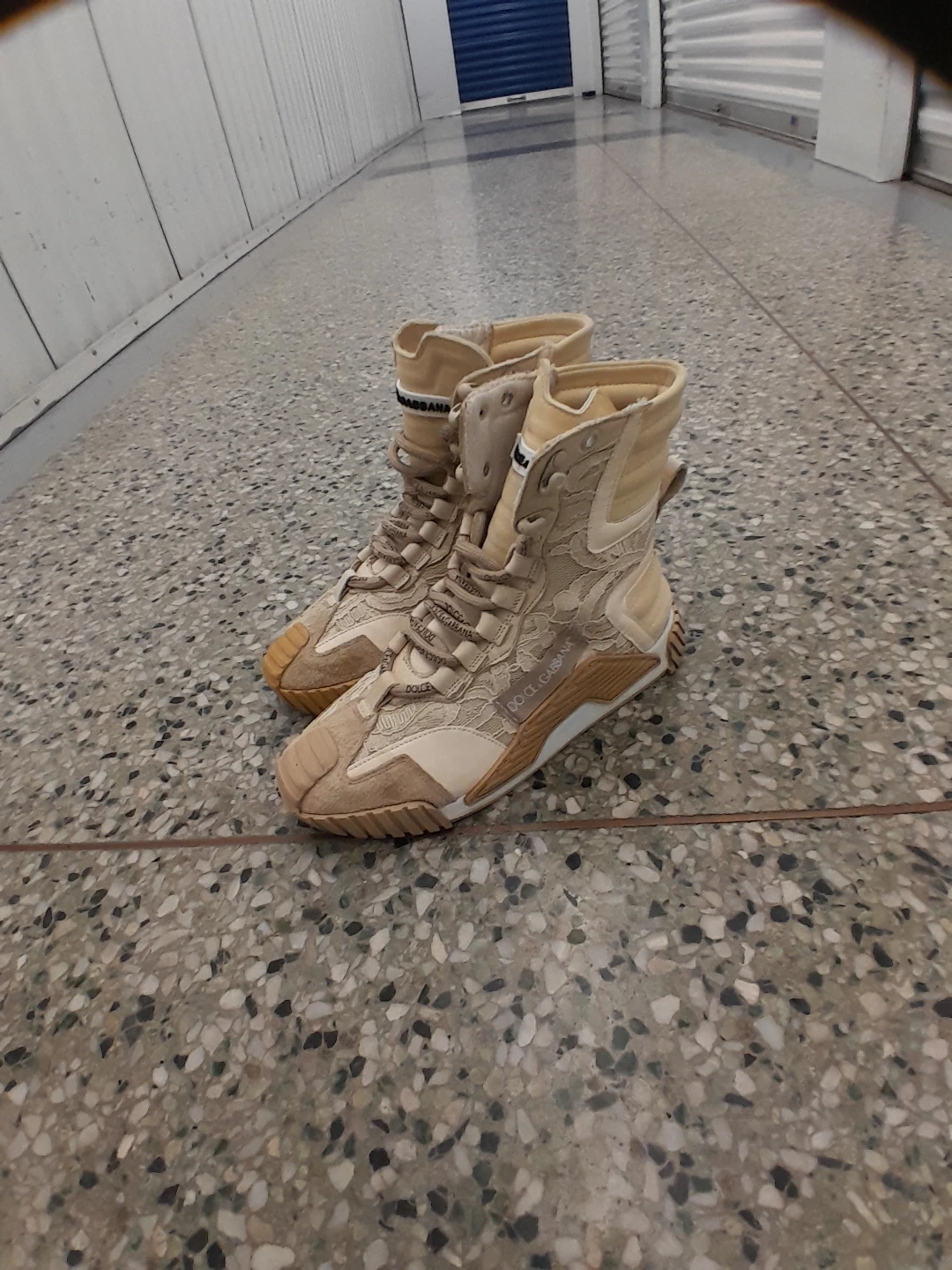 Dolce & Gabbana High-Top Sneakers Women's Size  7