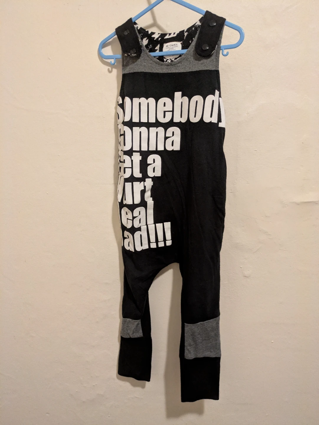 One of a Kind Somebody Gonna Get A Hurt Real Bad Romper - photo 3