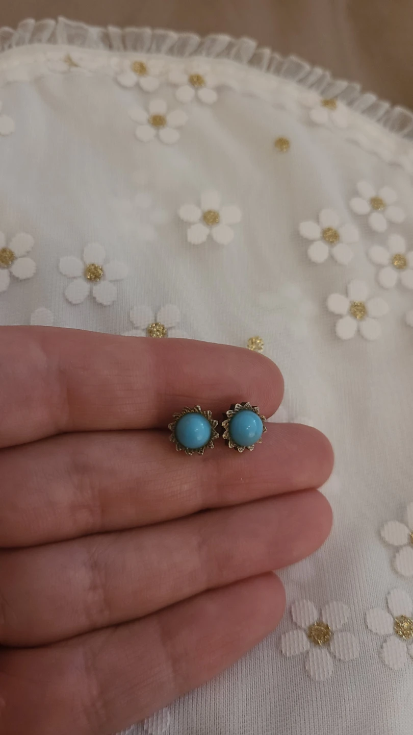 Turquoise Stud Earrings - photo 3