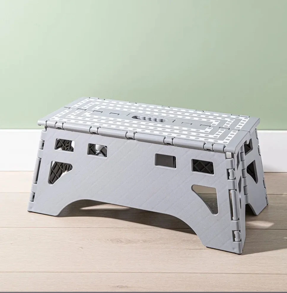 Grey Folding Step Stool - photo 3