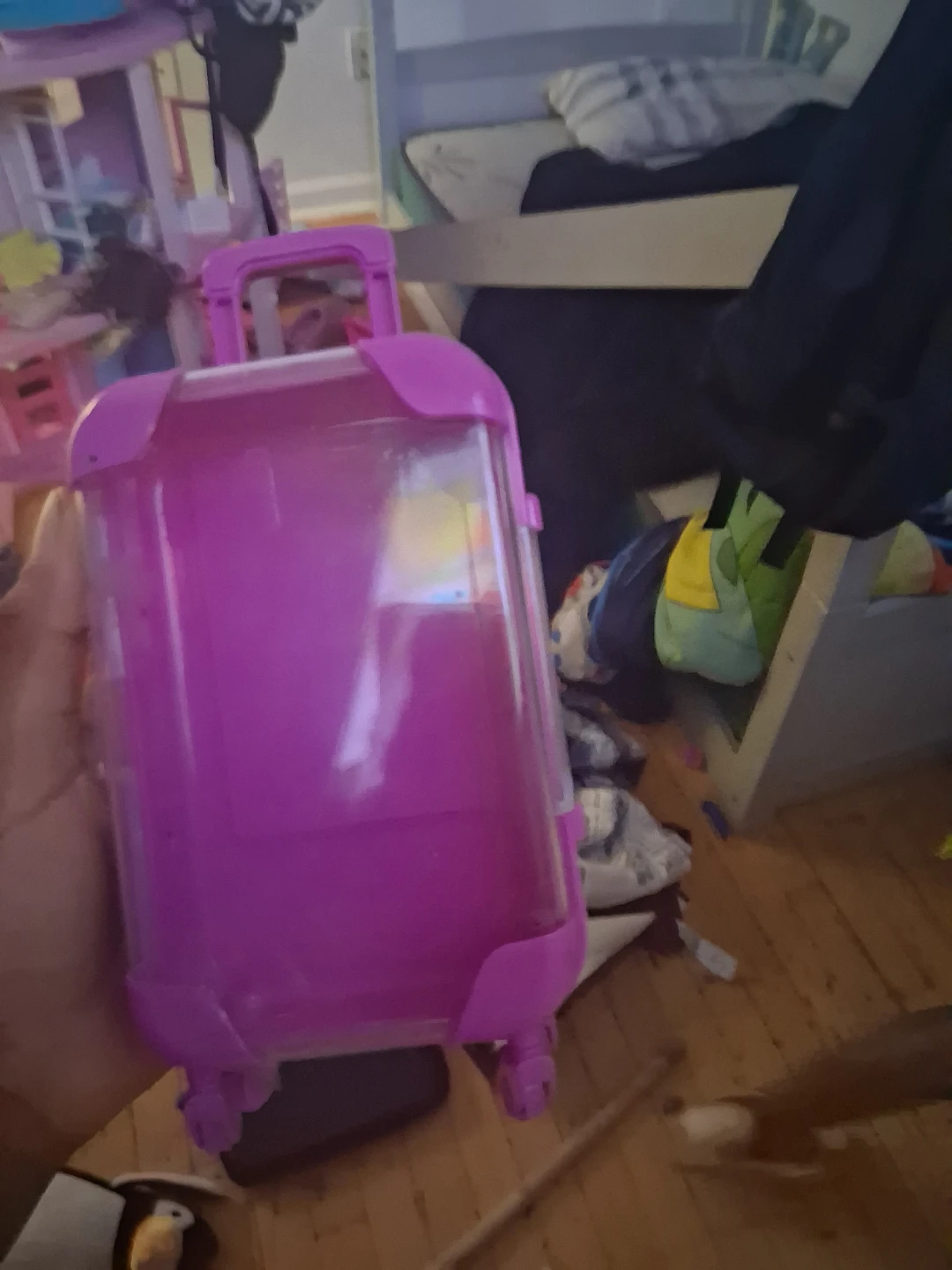 Kids' Purple Toy Suitcase