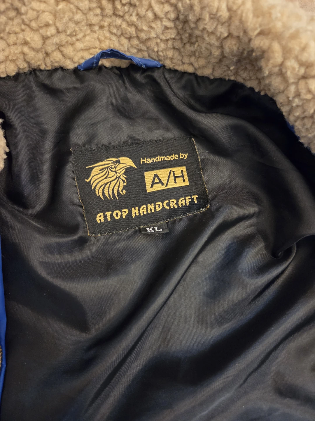 A/H Atop Handcraft Puffer Jacket with Rainbow Detail - XL - photo 3