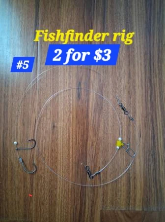 Fishfinder Rig with Hooks
