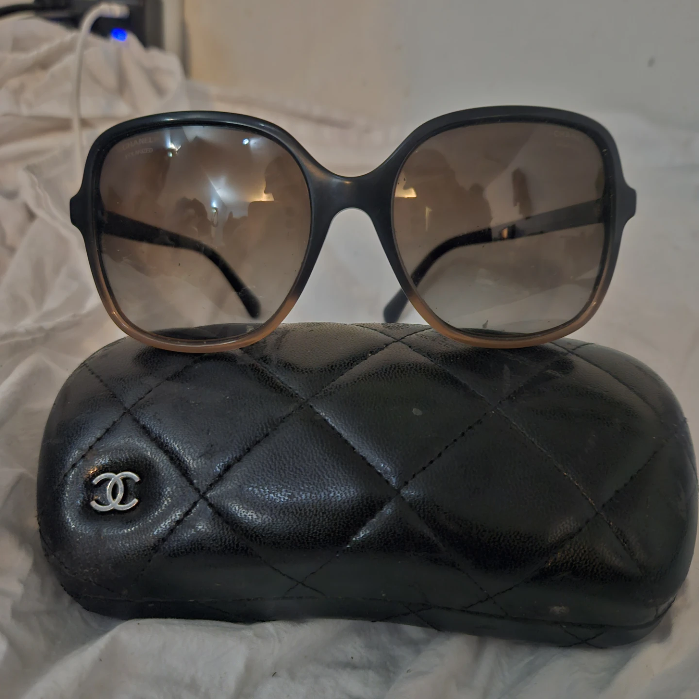 Chanel Sunglasses with Case