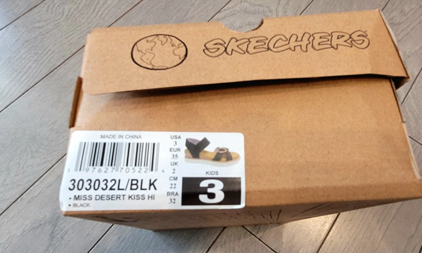 Skechers Miss Desert Kiss Hi Sandals Size 3 - photo 3