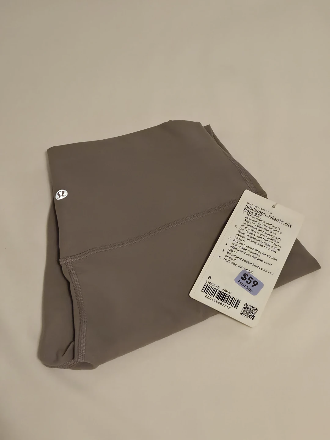 Lululemon Align HR Pant 25" - Size 8