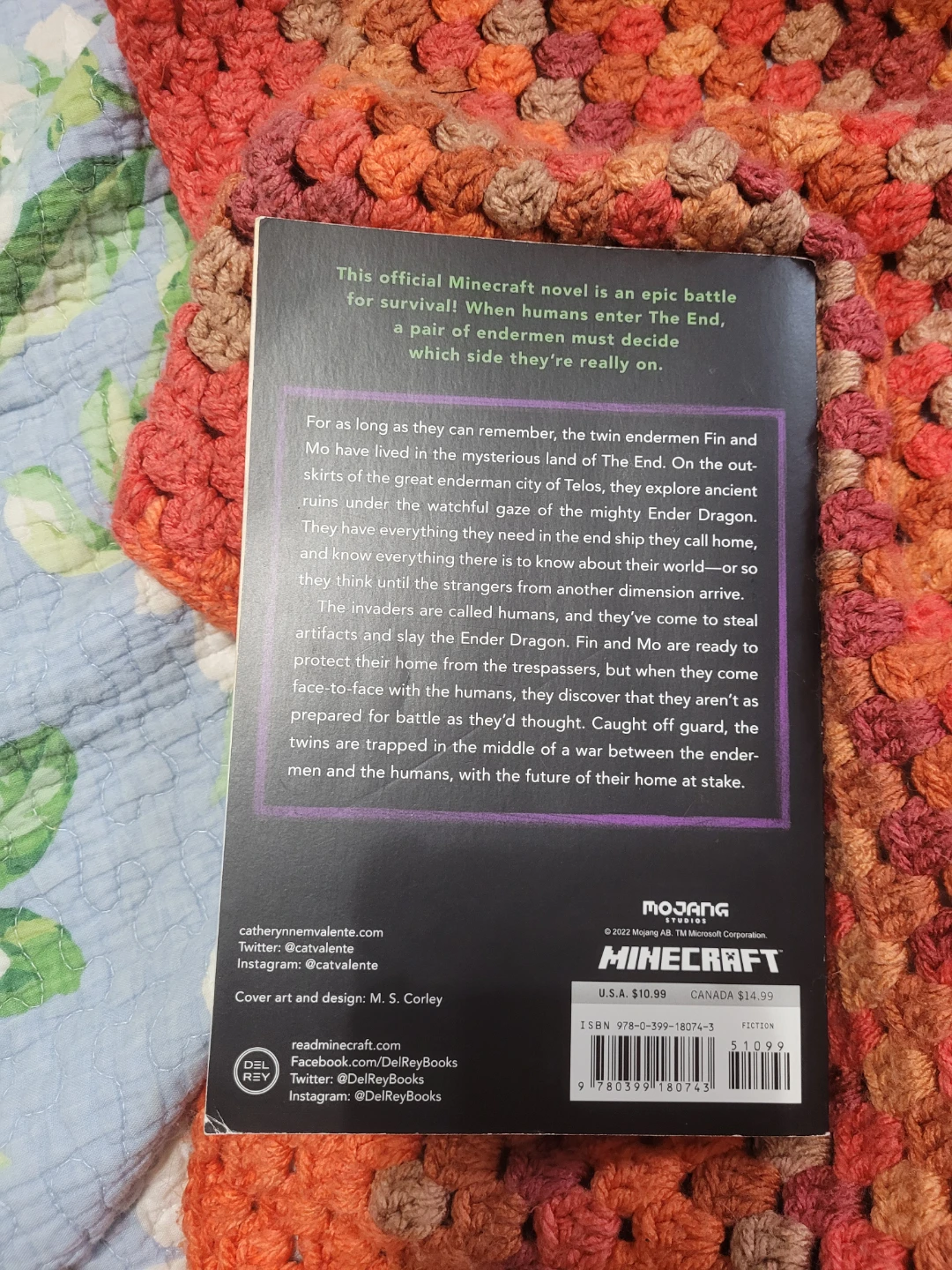 Minecraft: The End Novel by Catherynne M. Valente - photo 2