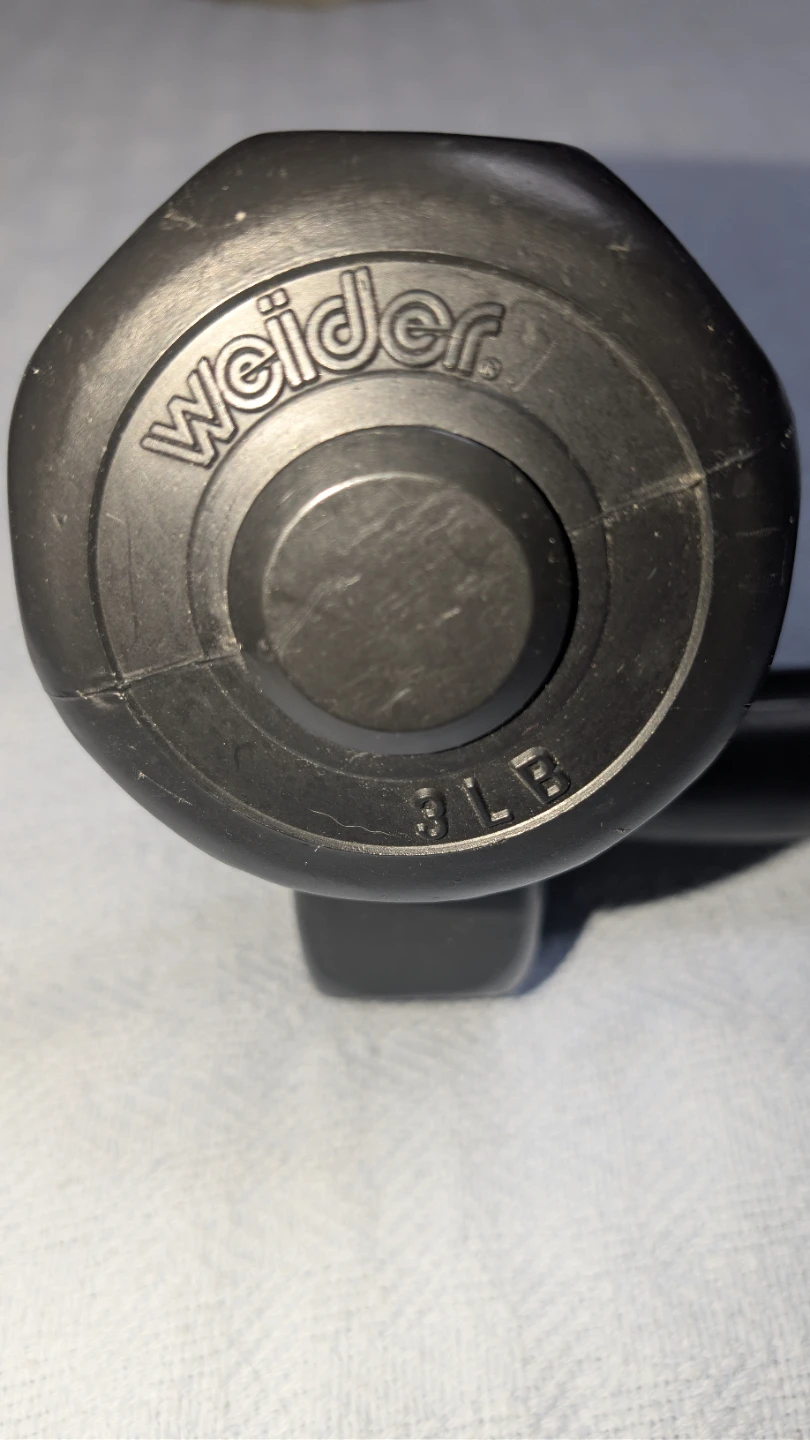 Weider 3lb Dumbbells (Pair) - photo 2