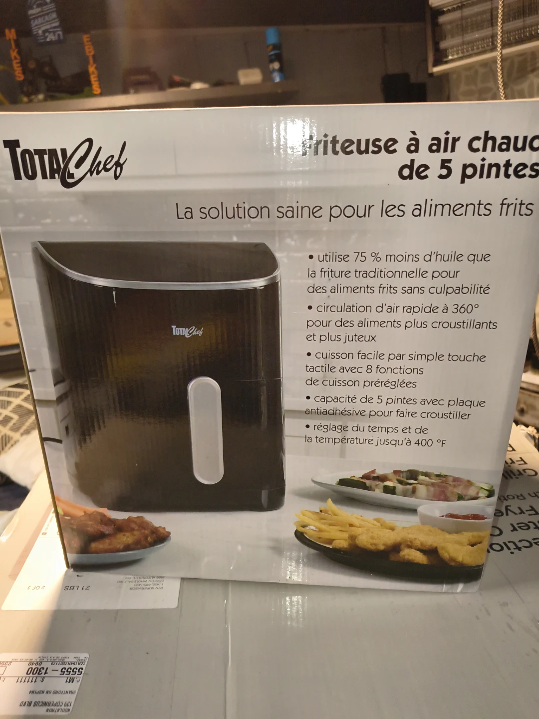 Total Chef 5-Quart Air Fryer - photo 3