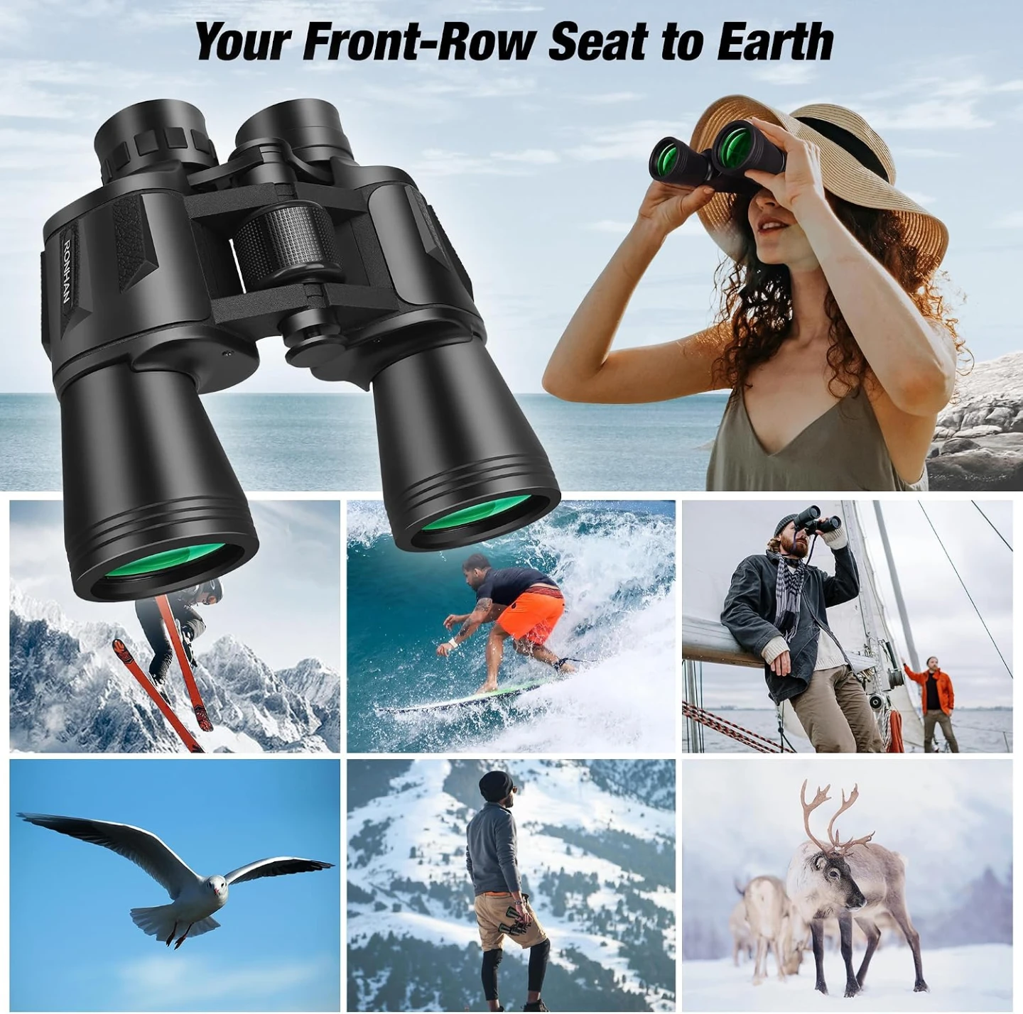 NEW 20×50 Binoculars for Adults High Powered - photo 4