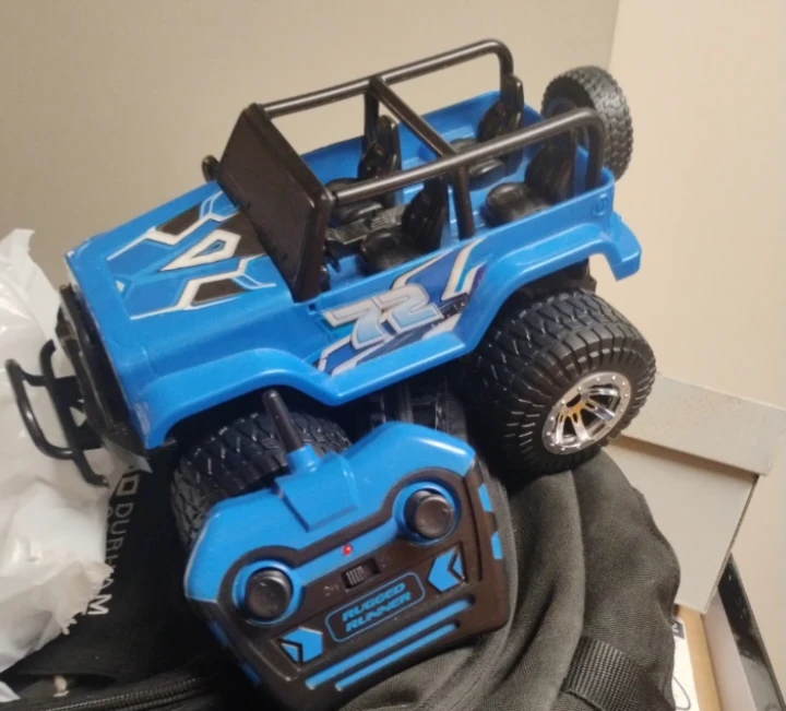 Blue RC Remote Control Car - Rugged Runner - photo 2