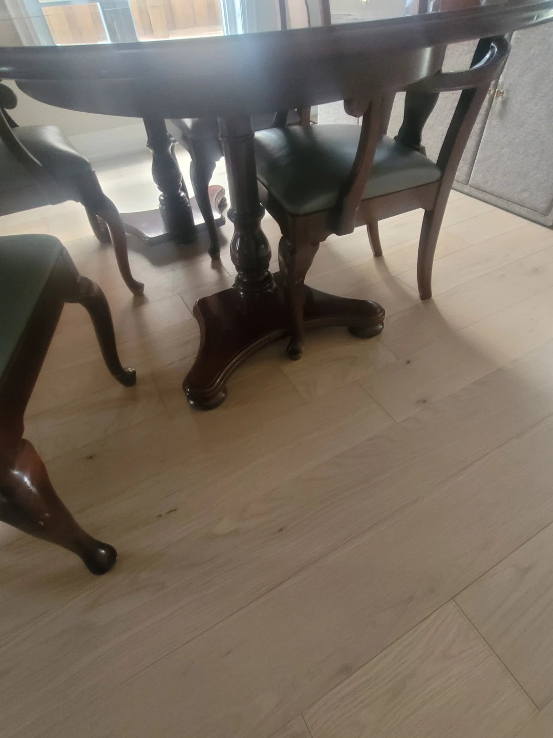 Wooden Dining Table with Chairs - photo 3