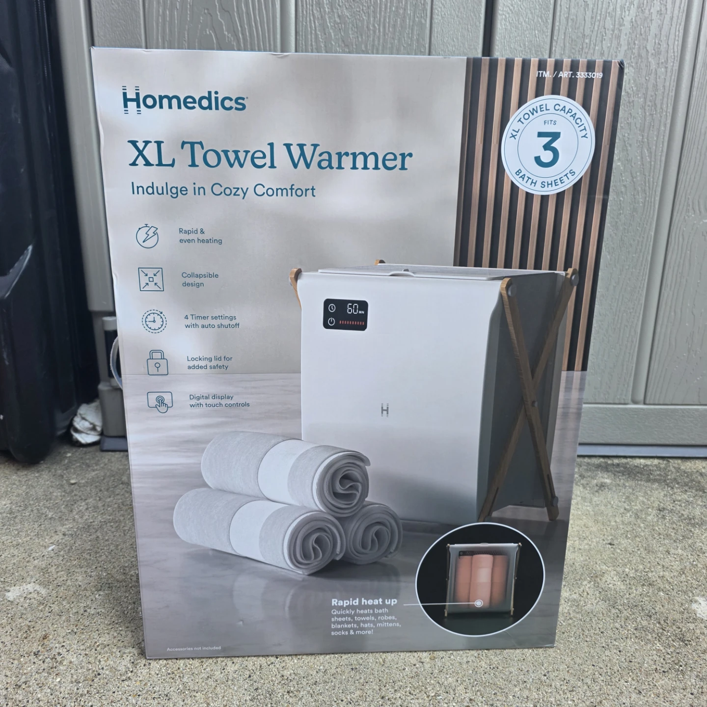 HoMedics XL Towel Warmer