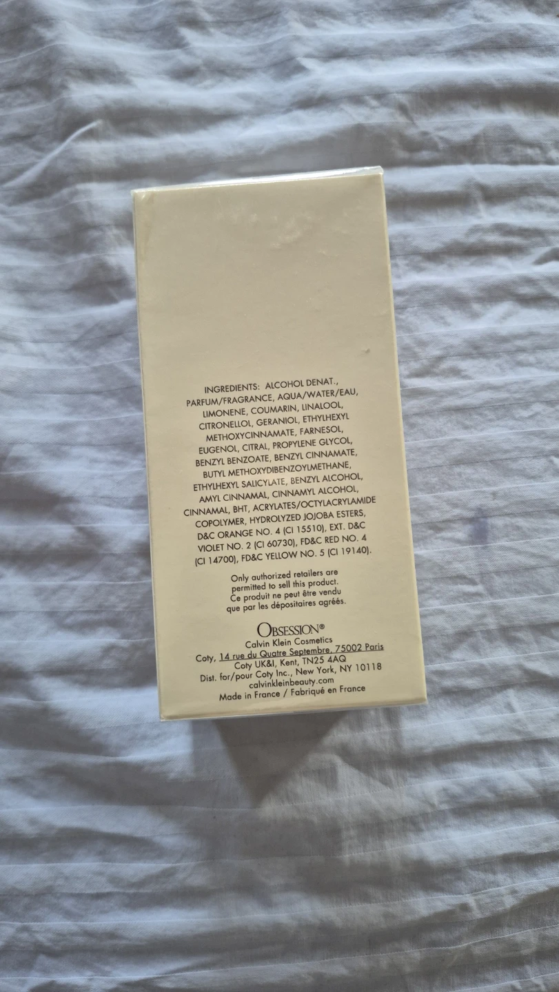 Brand New Klein Obsession Eau de Parfum Spray for Women - photo 5