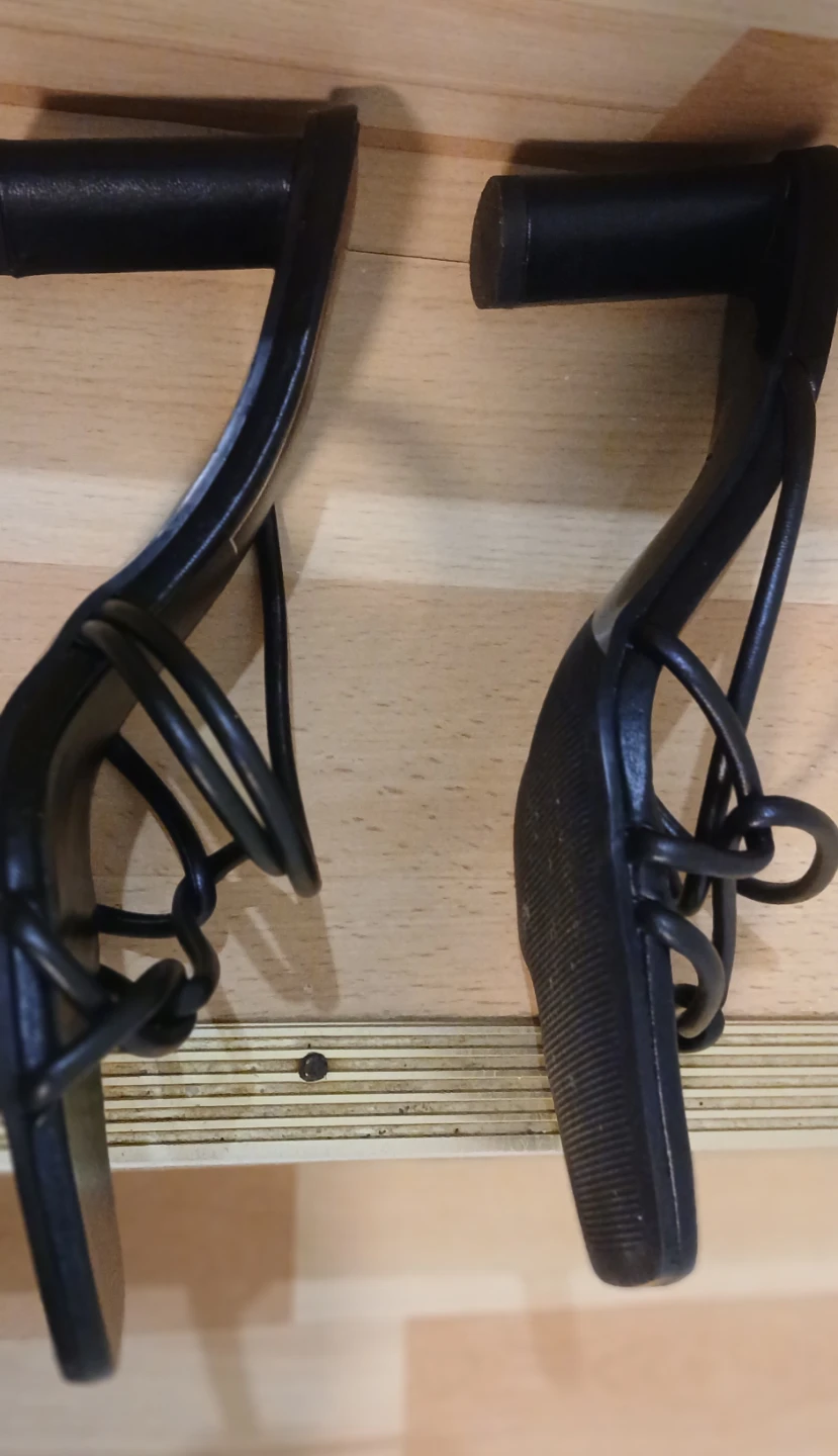 ZARA Black Strappy Block Heel Sandals - Size 37 - photo 3