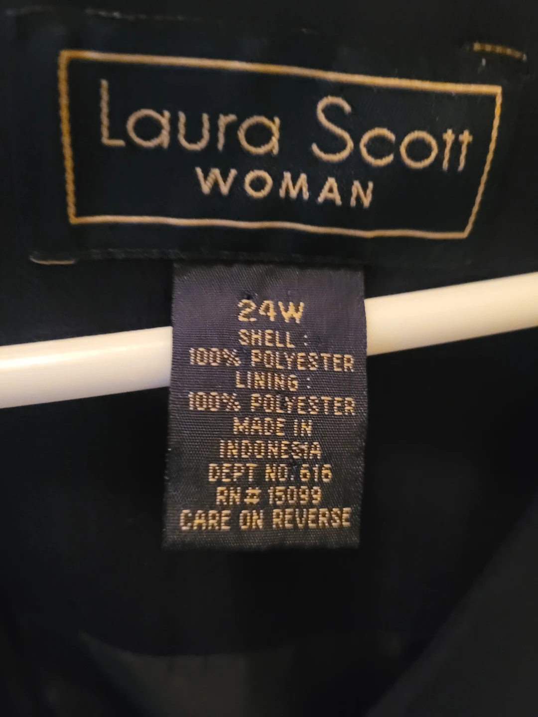Laura Scott Woman Navy Sleeveless Dress - photo 3