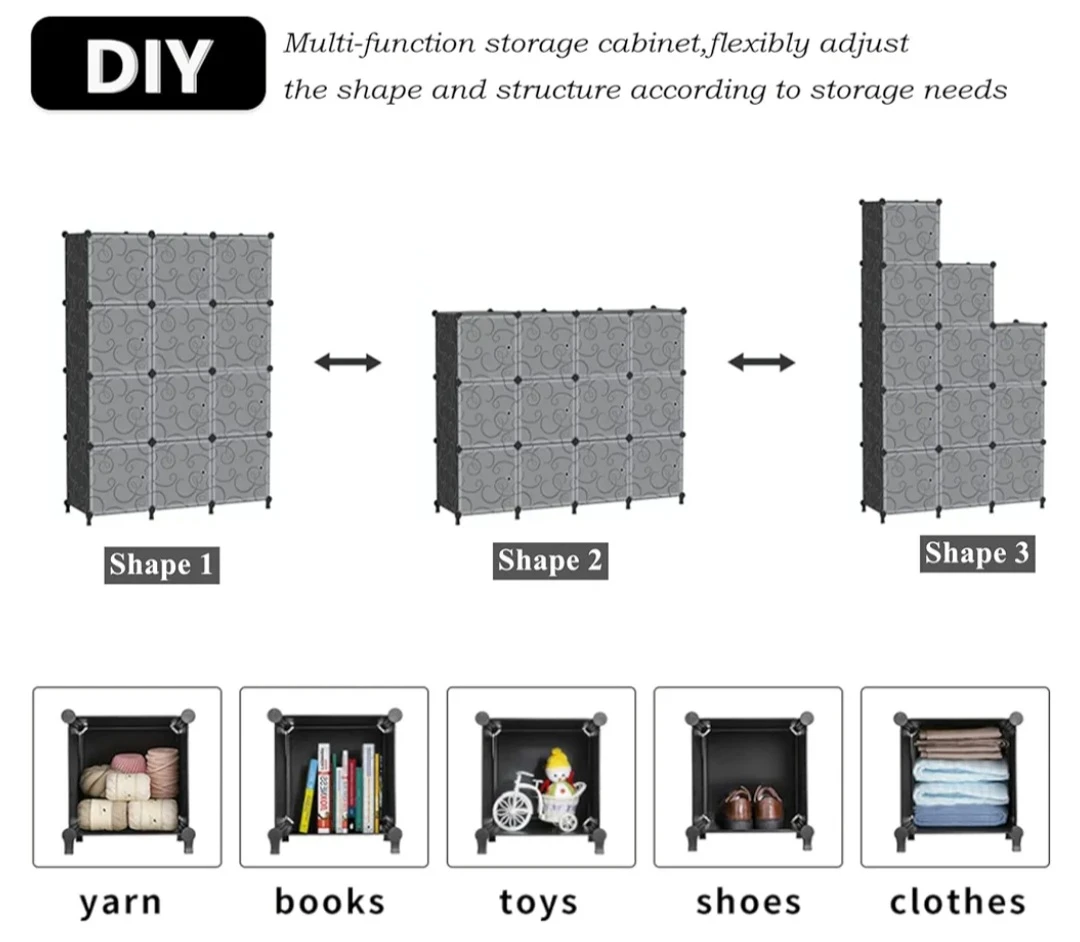 Modular Storage Cubes – 18 Cubes Total - photo 2