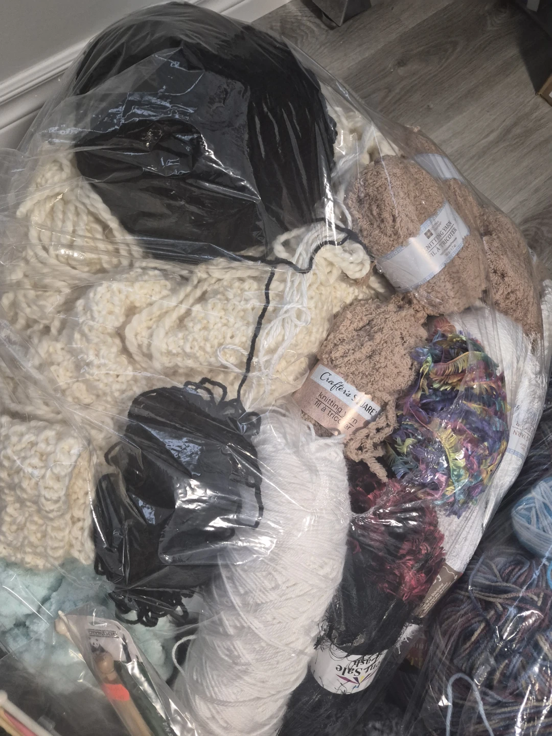 Bulk Yarn and Knitting Needles Bundle - photo 5