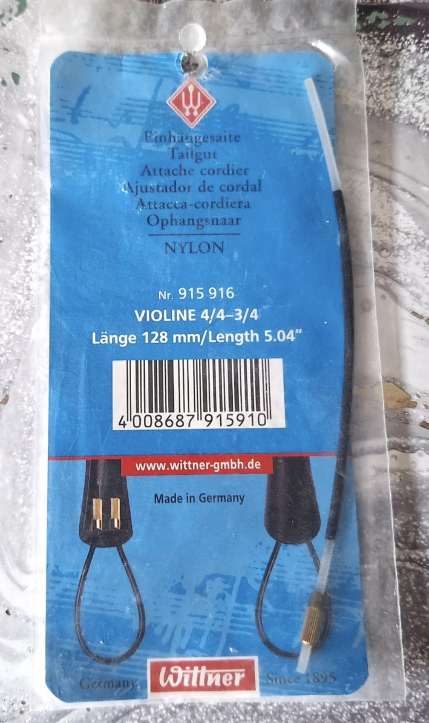 Wittner Violin Tailgut Attache Cordier