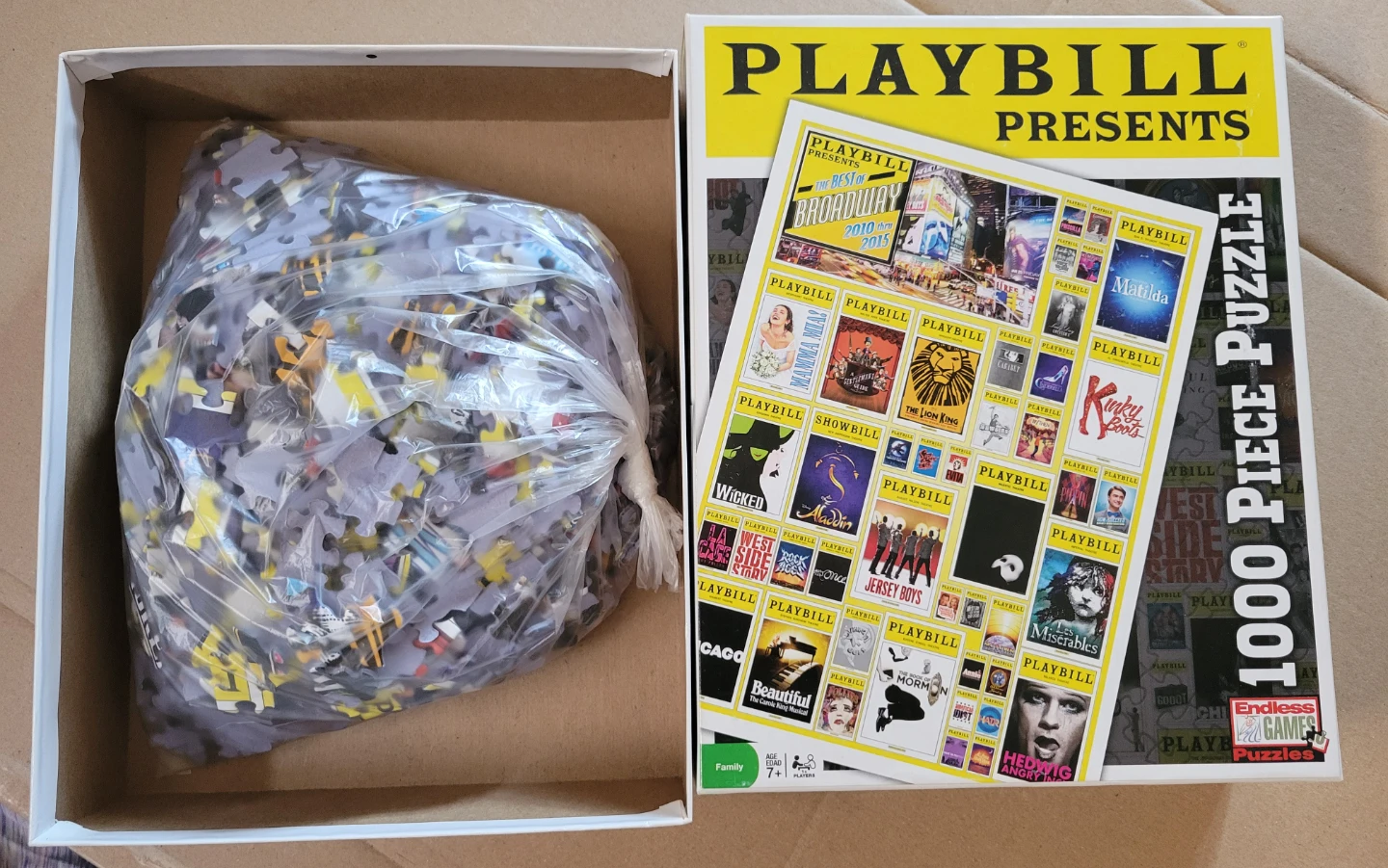 Playbill Presents Broadway 1000 Piece Jigsaw Puzzle - photo 3