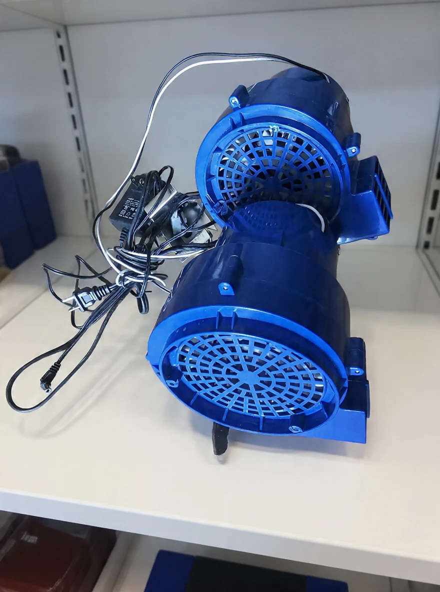 Blue Dual Fan Blower - photo 2