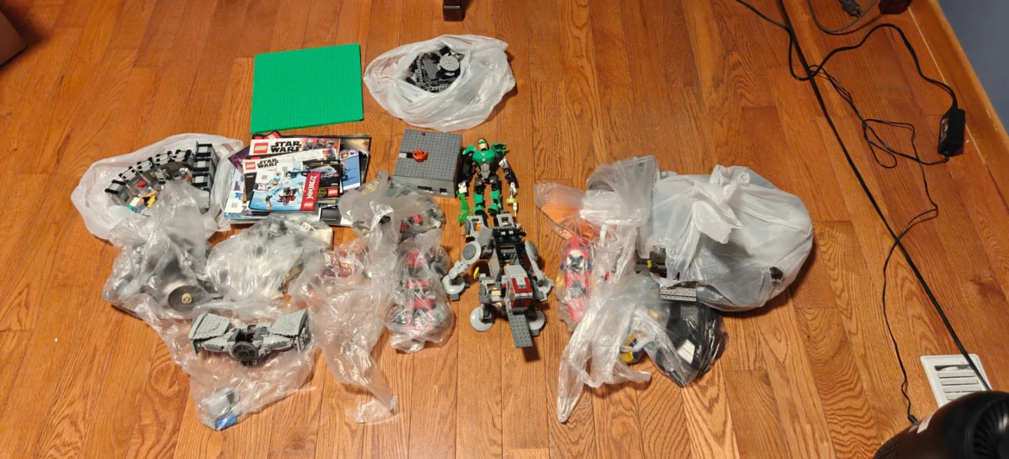 LEGO Star Wars & Harry Potter Books and Sets Bundle