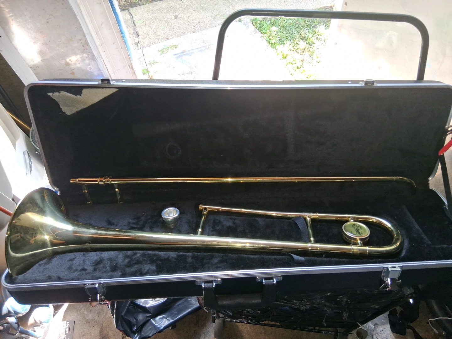 Etude Brass Trombone with Hard Case