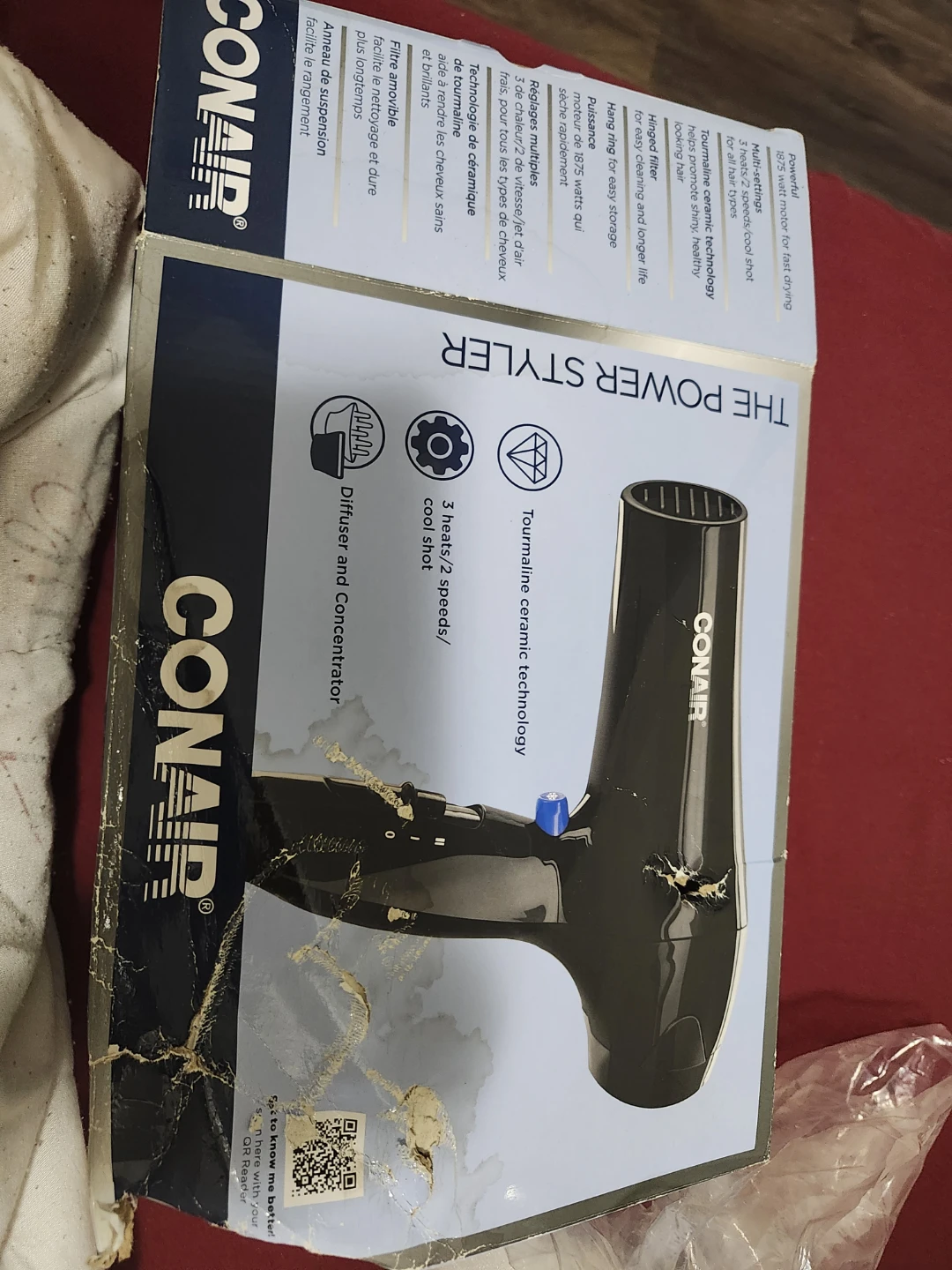 Hair Dryer with Diffuser and Concentrator - photo 5