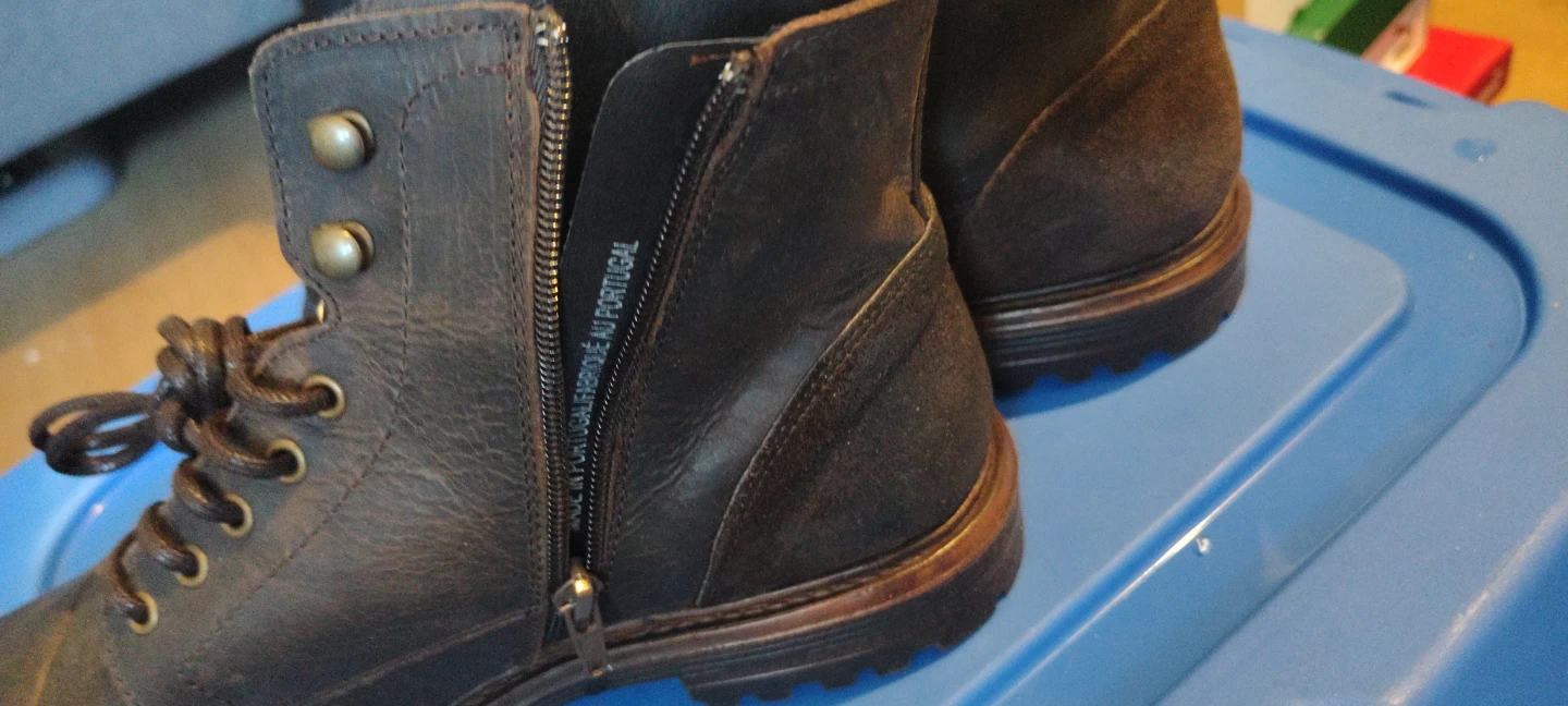 FEET YOU brown leather ankle boots - photo 5