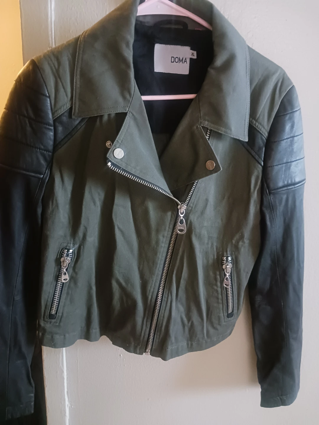 DOMA Jacket - Military Green/Black - photo 2
